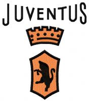 Juventus Logo 3 embroidery design