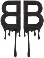 Balenciaga crying logo embroidery design