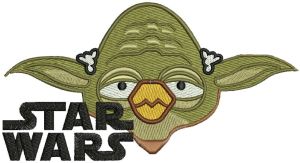 Angry birds star wars embroidery design