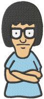 Tina embroidery design