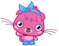 Poppet embroidery design