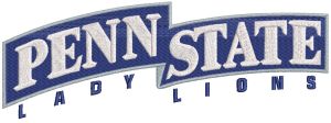 Penn State Nittany Lions Wordmark Logo embroidery design