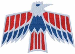 Pontiac Firebird Logo embroidery design