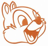 Rescue ranger embroidery design