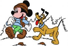Mickey Mouse and Pluto 2