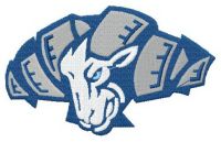 North Carolina Tar Heels alternative logo 2  embroidery design
