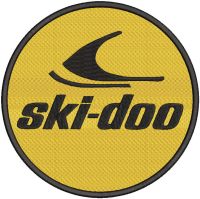 Sci-doo logo embroidery design