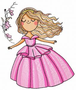 Wind in your face 2 embroidery design