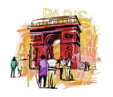 Paris 4 embroidery design