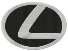 Lexus logo 2 embroidery design