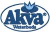 Akva Waterbeds embroidered logo