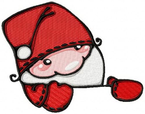 Little Santa 2 machine embroidery design