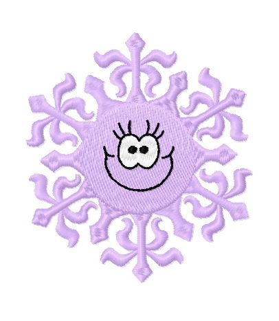 Snowflake 8 machine embroidery design