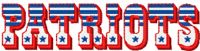 New England Patriots alternative logo embroidery design
