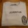 Juventus Logo on white t-shirt embroidered