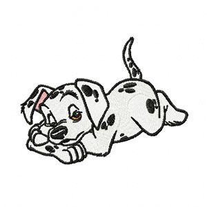 Puppies 1 embroidery design