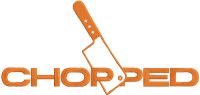 Chopped tv show logo embroidery design