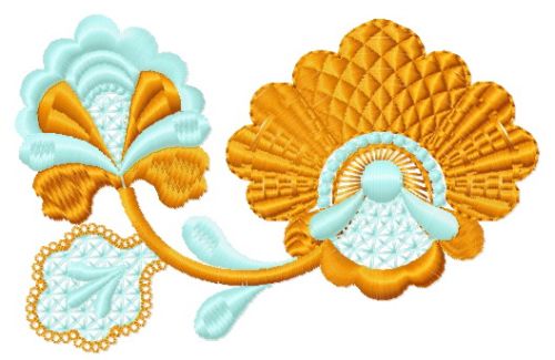 Flower pattern 7 machine embroidery design