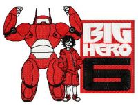 Strong heroes embroidery design