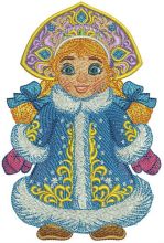 Snegurka embroidery design