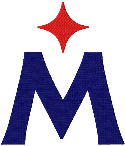 Minnesota Twins Alternative logo embroidery design