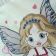 Baby love fairy design embroidered design