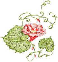 Bindweed  embroidery design