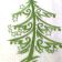 Сhristmas tree design embroidered