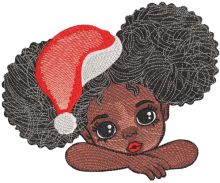 Santa's Sweetheart embroidery design