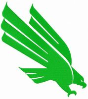 North Texas logo Scrappy embroidery design