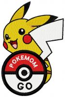 Pikachu 7 embroidery design