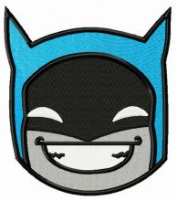 Batman triumphs embroidery design
