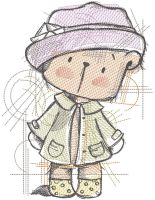 Teddy Bear Sketch Vintage Free Embroidery Design – Classic Hand-Drawn Style