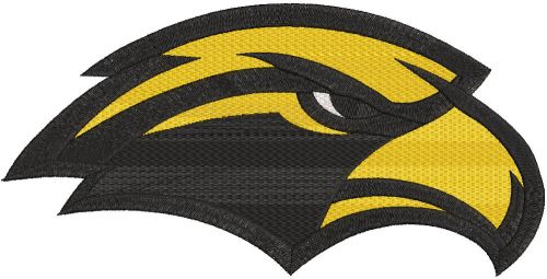 Southern Miss Golden Eagles 2015 logo embroidery design
