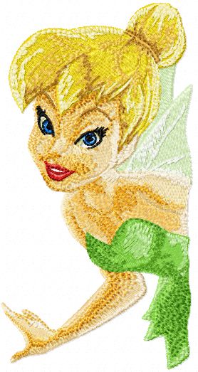 Tinkerbell 3 machine embroidery design