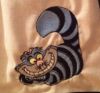 Dress with Cheshire Cat embroidery design