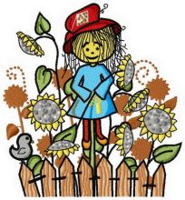 Scarecrow 2 embroidery design