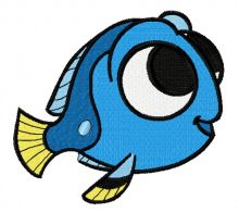 Nemo's friend embroidery design