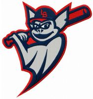 Buddy Bat embroidery design