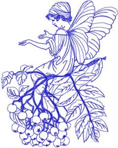 Elf embroidery design