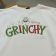T-shirt with Feeling Grinchy embroidery design