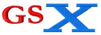 GS X 2 embroidery design