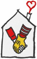 Ronald Mcdonald House embroidery design