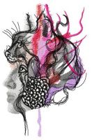 My second identity embroidery design