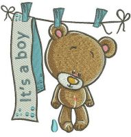 It's a boy 2 embroidery design