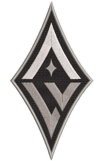 Las Vegas Aces Alternate Logo 2024 embroidery design