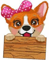 Write on my board embroidery design