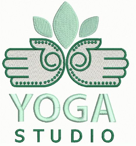 Yoga studio 2 machine embroidery design