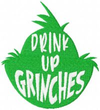 Grinches embroidery design