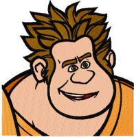 Wreck-It Ralph embroidery design